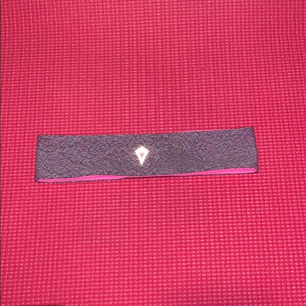 Purple and pink reversible thick ivivva headband